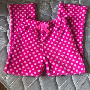 Girls Size 10/12 Cozy, Fleece Pajama Pants!